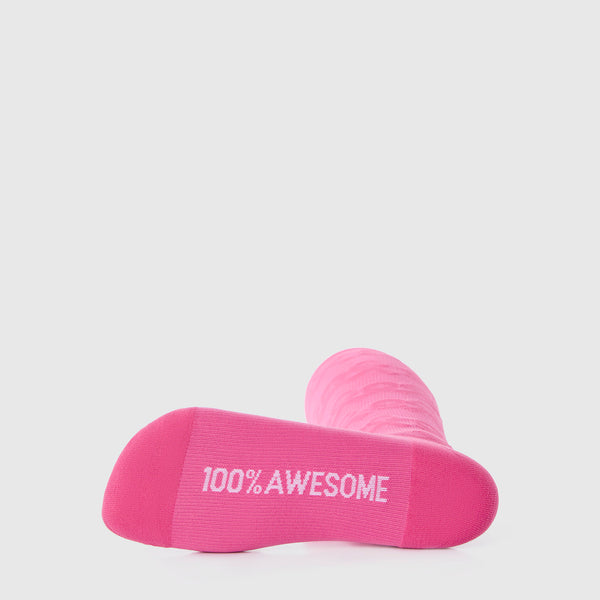 women's F'ing Pink BCA Ribbon - Compression Socks