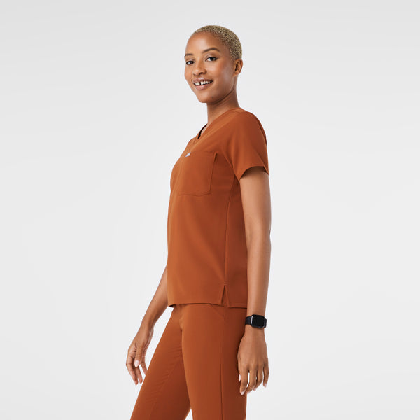 women's Dirty Chai Catarina - One-Pocket Scrub Top™