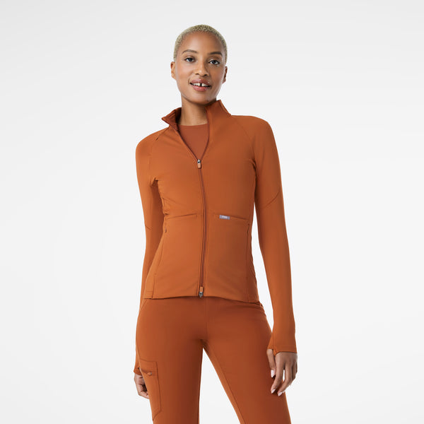 women's Dirty Chai ContourKnit Scrub Jacket™