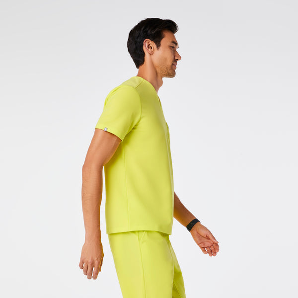 men's Serving Lime Leon - Three-Pocket Scrub Top™