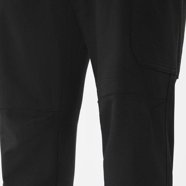 men's Black Indestructible Tapered - Scrub Pant