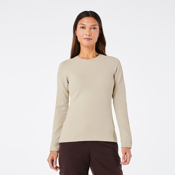 women's Bone Waffle - Longsleeve Underscrub