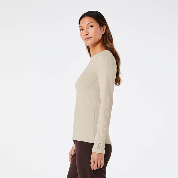 women's Bone Waffle - Longsleeve Underscrub