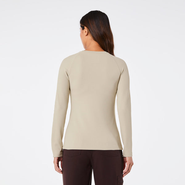 women's Bone Waffle - Longsleeve Underscrub