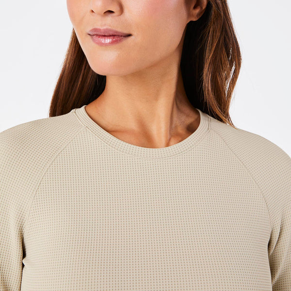 women's Bone Waffle - Longsleeve Underscrub