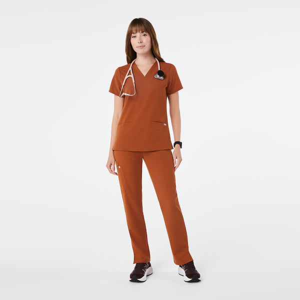 women's Dirty Chai Casma - Three-Pocket Scrub Top™