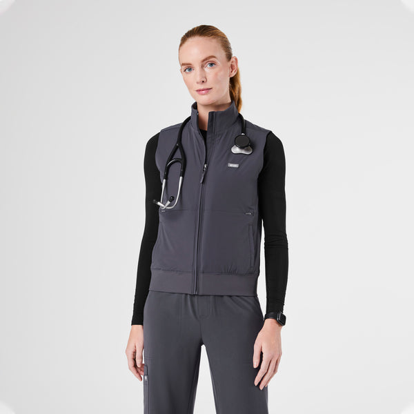 women's Charcoal On-Shift Float - Bomber Vest™