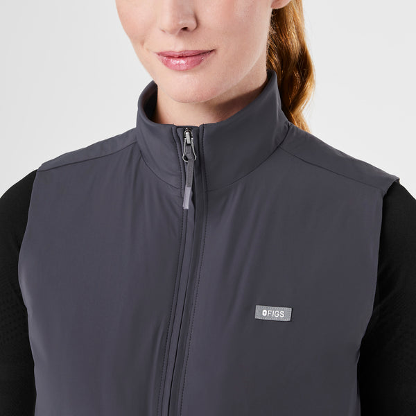 women's Charcoal On-Shift Float - Bomber Vest™