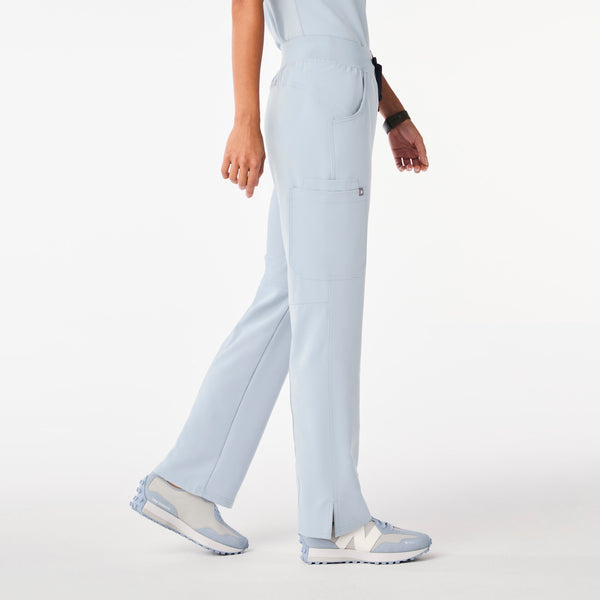 women's Dusty Blue Kade - Tall Cargo Scrub Pant™