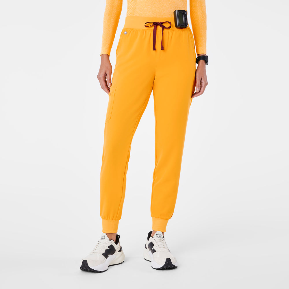 women's Emergency Yellow High Waisted Zamora Jogger Scrub Pant™