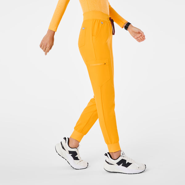 women's Emergency Yellow High Waisted Zamora Jogger Scrub Pant™