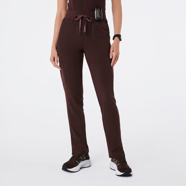 women's Espresso High Waisted Yola - Petite Skinny Scrub Pant™