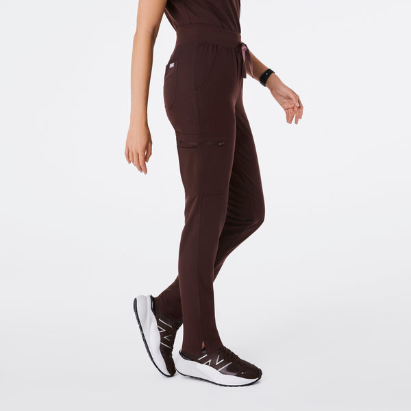 women's Espresso High Waisted Yola - Petite Skinny Scrub Pant™