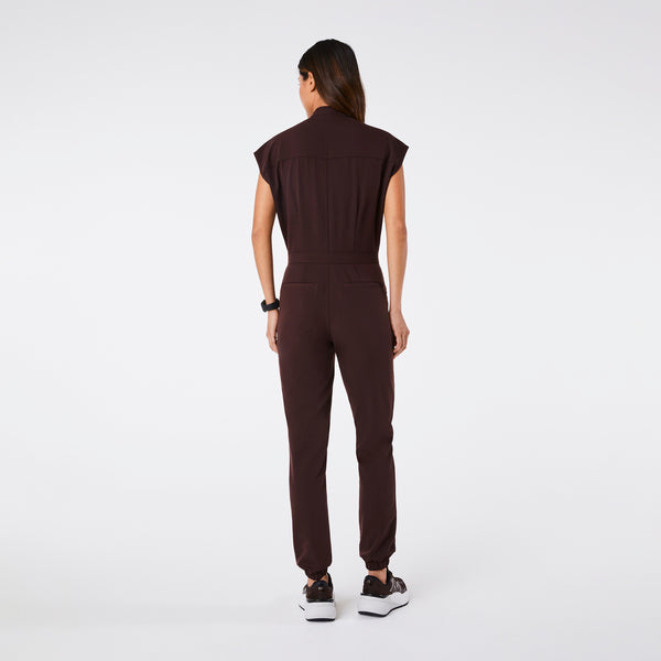 women's Espresso Rafaela - Cargo ScrubJumpsuit™