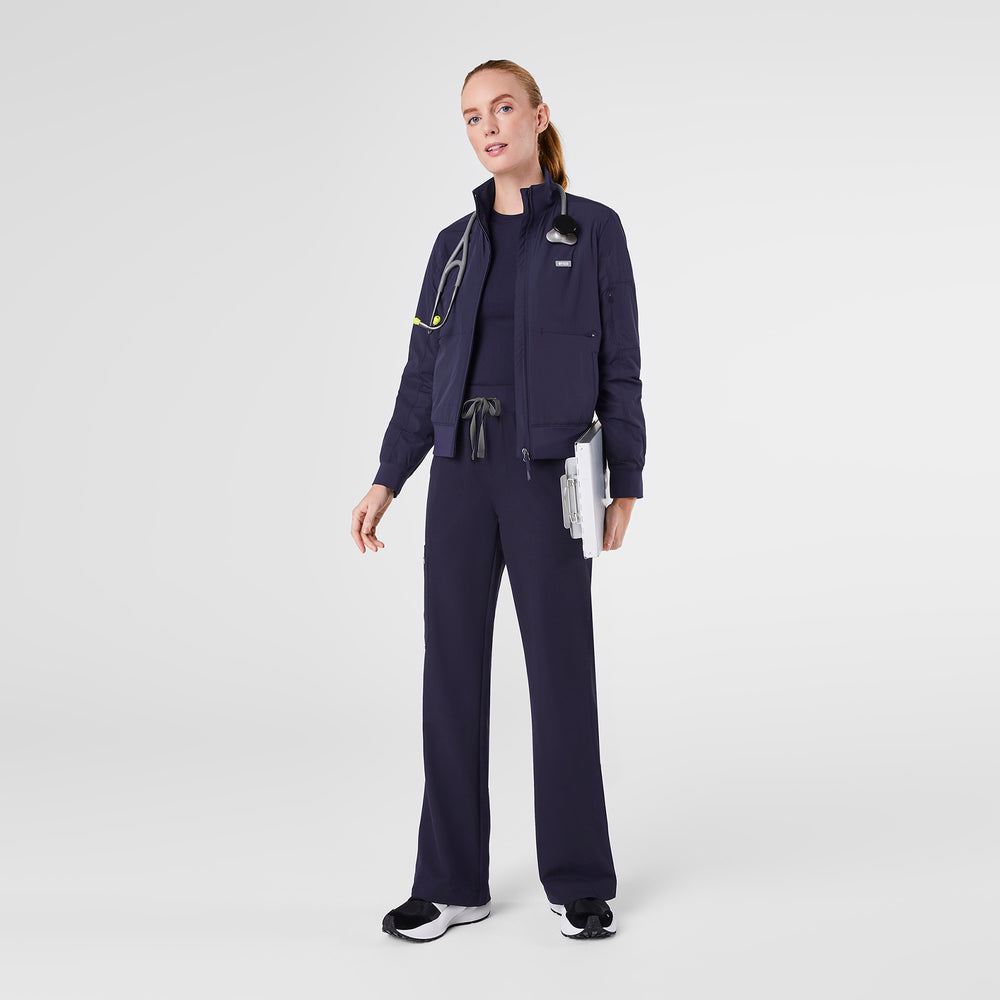 women's Navy On-Shift Float - Bomber Jacket™