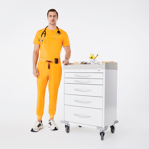 men's Emergency Yellow Brey Jogger - Scrub Pant