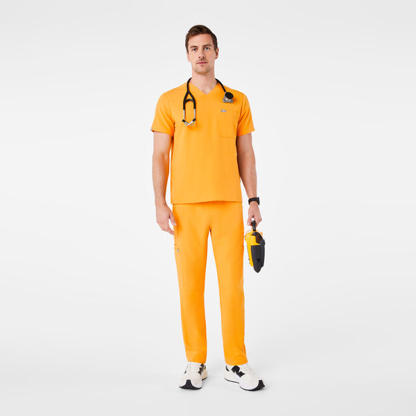 men's Emergency Yellow Chisec - Three-Pocket Scrub Top™