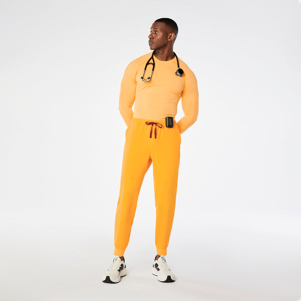 men's Emergency Yellow Makato Seamless - Longsleeve Underscrub