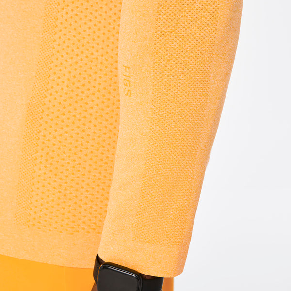 men's Emergency Yellow Makato Seamless - Longsleeve Underscrub