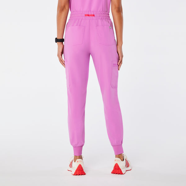 women's Pink Cloud High Waisted Uman Relaxed - Jogger Scrub Pant