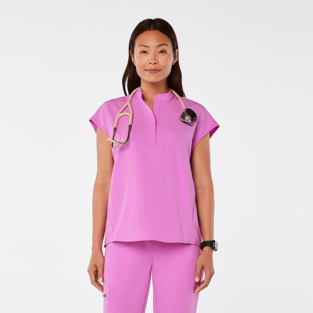 women's Pink Cloud Rafaela - Oversized Scrub Top™