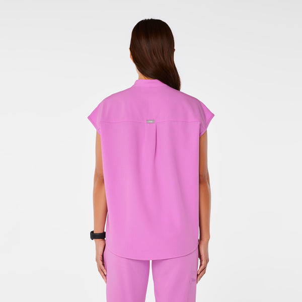 women's Pink Cloud Rafaela - Oversized Scrub Top™