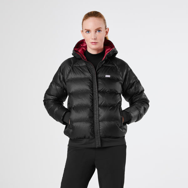 women's Paramedic Red On-Shift Reversible Puffer Jacket™