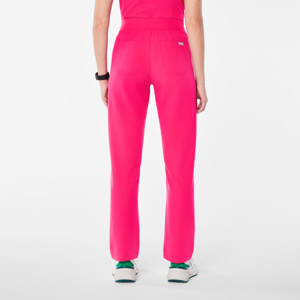 women's Shocking Pink High Waisted Livingston Basic Scrub Pant™