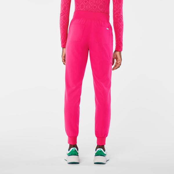 women's Shocking Pink High Waisted Zamora Jogger Scrub Pant™