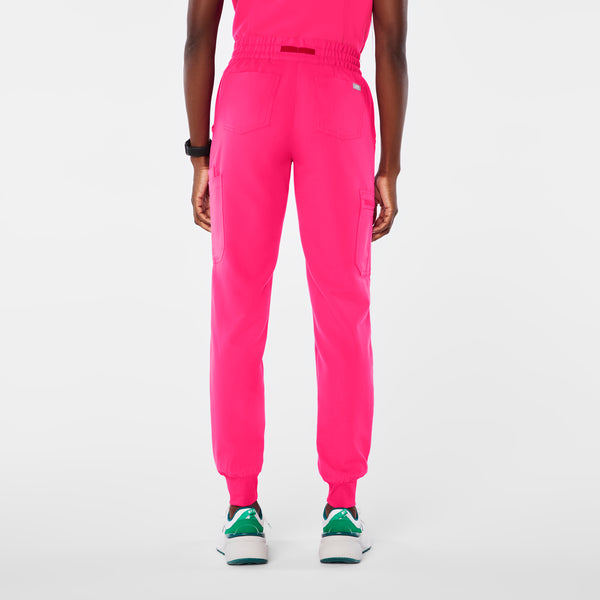 women's Shocking Pink Uman Relaxed Jogger Scrub Pant