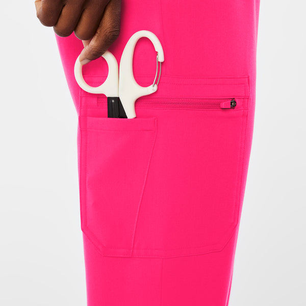 women's Shocking Pink Uman Relaxed Jogger Scrub Pant