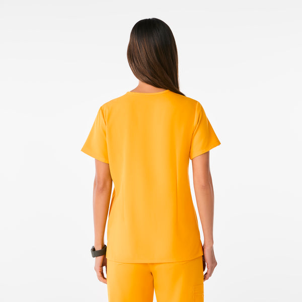 women's Emergency Yellow Catarina One-Pocket Scrub Top™