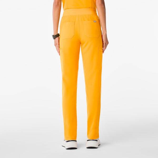 women's Emergency Yellow High Waisted Yola Petite Skinny Scrub Pant™