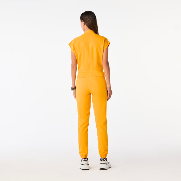 women's Emergency Yellow Rafaela Cargo ScrubJumpsuit™