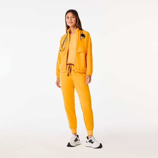 women's Emergency Yellow Sydney Scrub Jacket