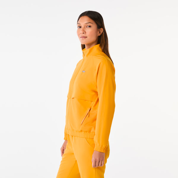 women's Emergency Yellow Sydney Scrub Jacket