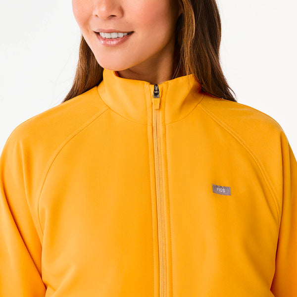 women's Emergency Yellow Sydney Scrub Jacket