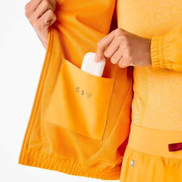 women's Emergency Yellow Sydney Scrub Jacket