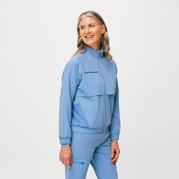 women's Ceil Blue Sydney - Scrub Jacket