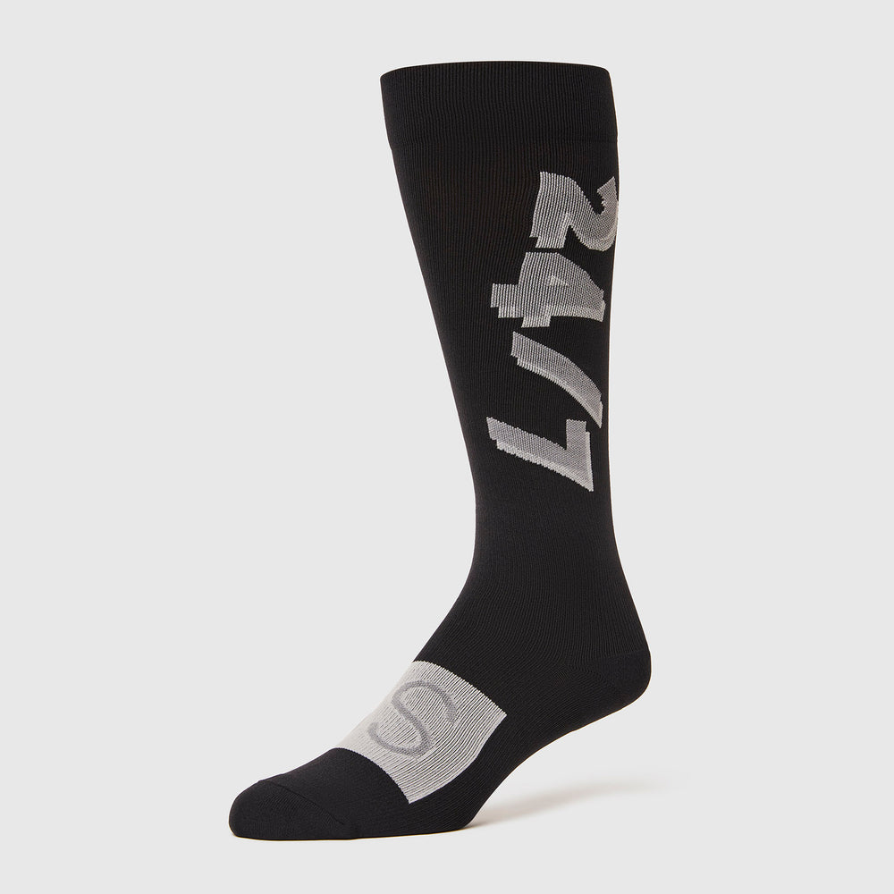 men's Black Twenty Four Seven - Compression Socks