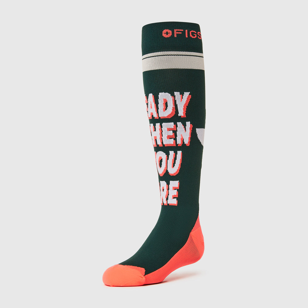 women's British Racing Green Extreme - Compression Socks