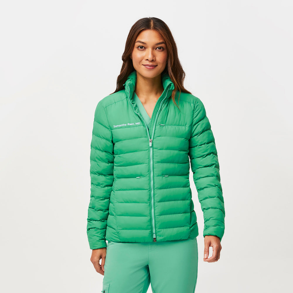 women's Surgical Green On-Shift™ Packable - Puffer Jacket
