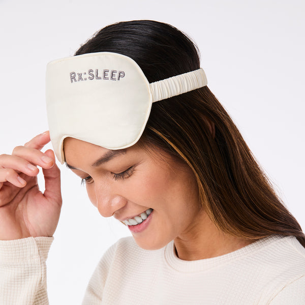 Cream Eye Mask + Pillowcase Sleep Set