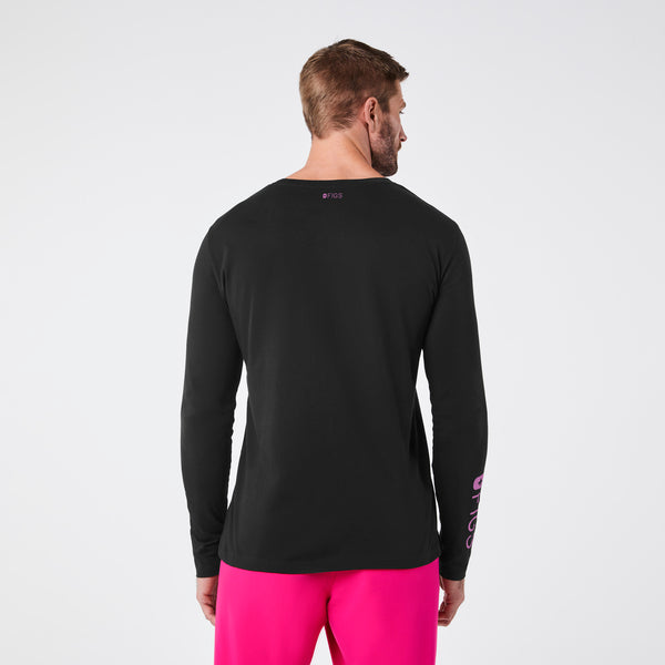 men's Black Chill Pill Supersoft  - Longsleeve Underscrub