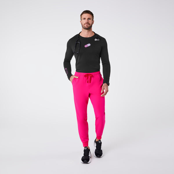 men's Black Chill Pill Supersoft  - Longsleeve Underscrub