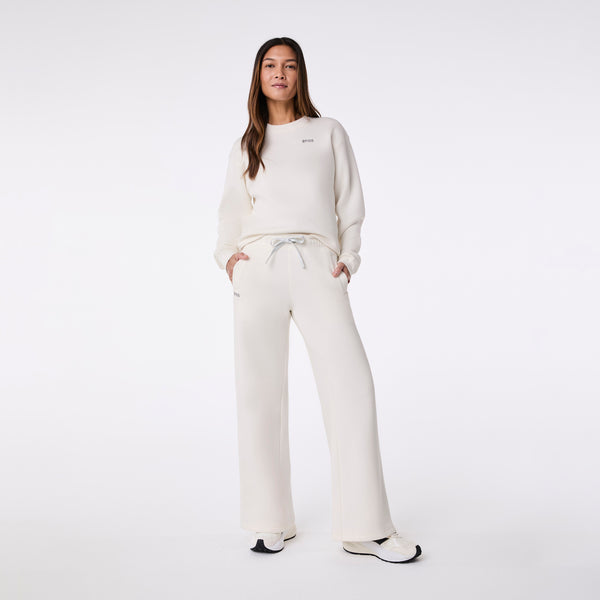 women's Cream Off-Shift Wide Leg - Sweatpant™