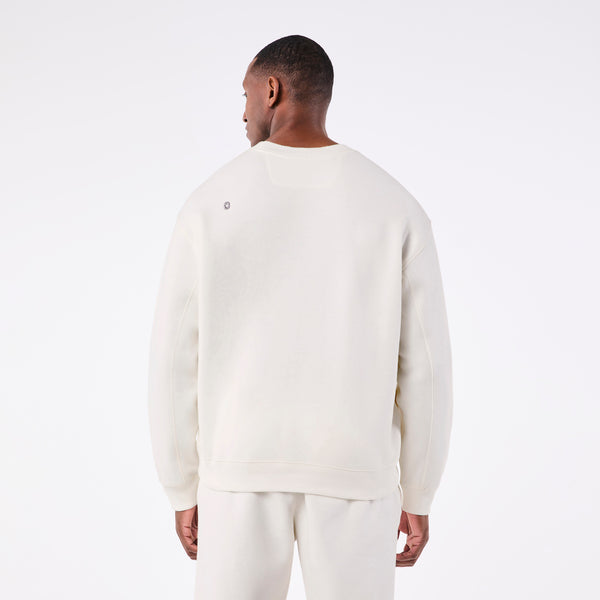 men's Cream Off-Shift Relaxed - Crewneck Sweatshirt™