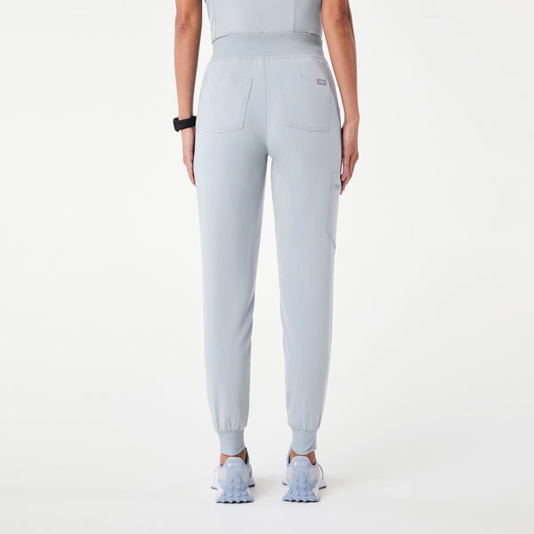 Women's Dusty Blue Zamora High-Rise - Petite Jogger Scrub Pant™