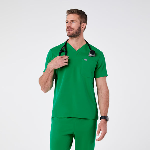 men's Evergreen Leon - Three-Pocket Scrub Top™