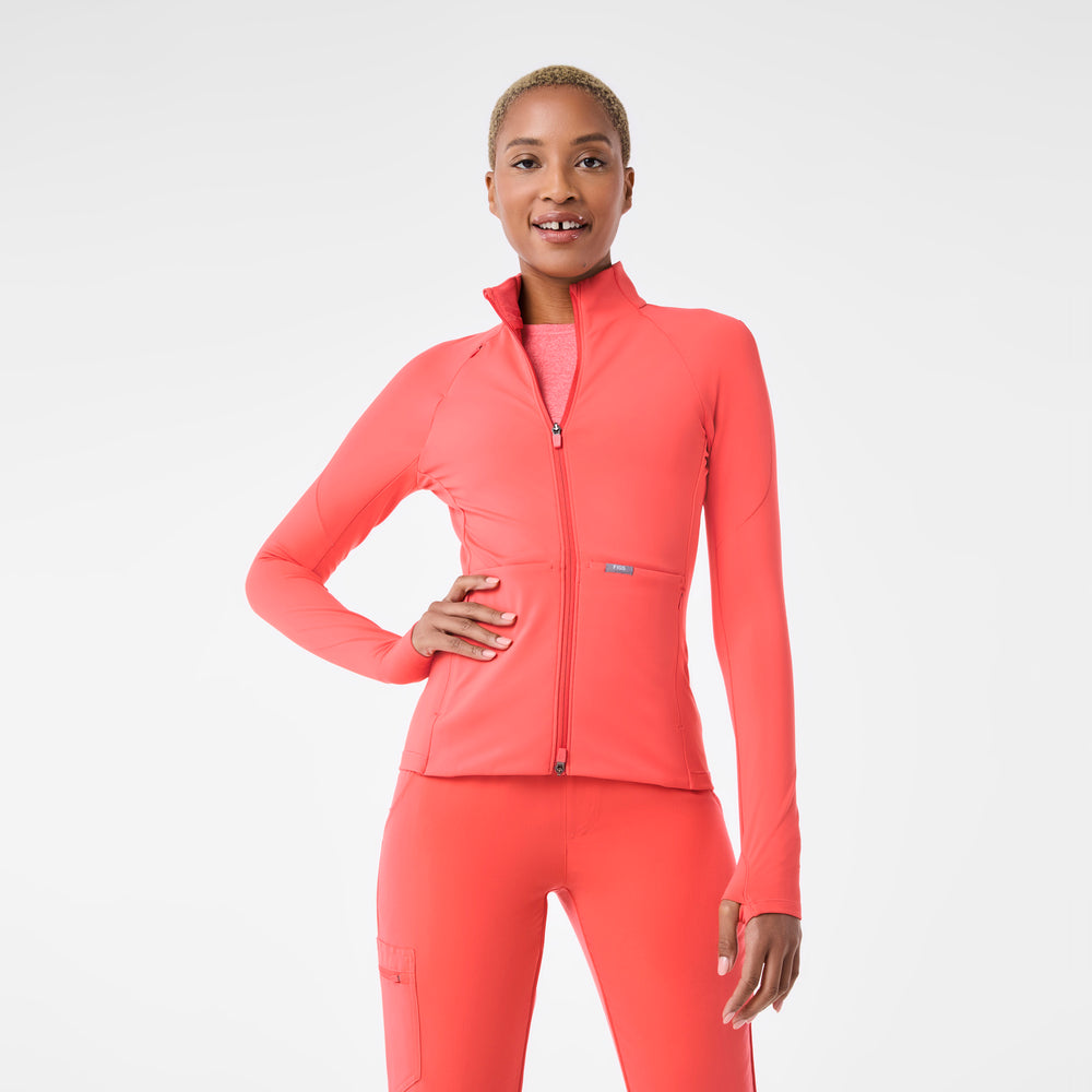 women's Fireside ContourKnit Scrub Jacket™